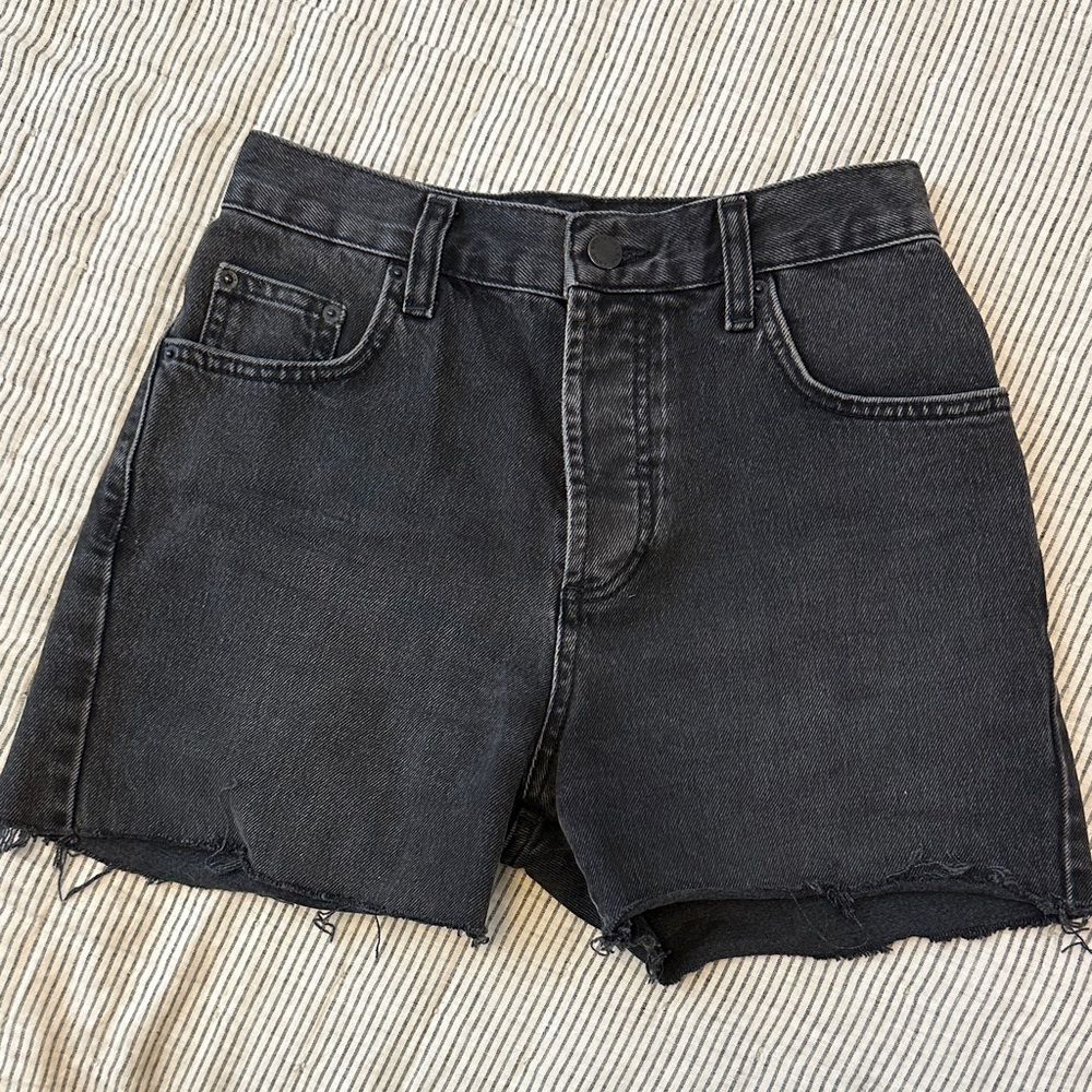 Anine Bing dark wash Denim Shorts